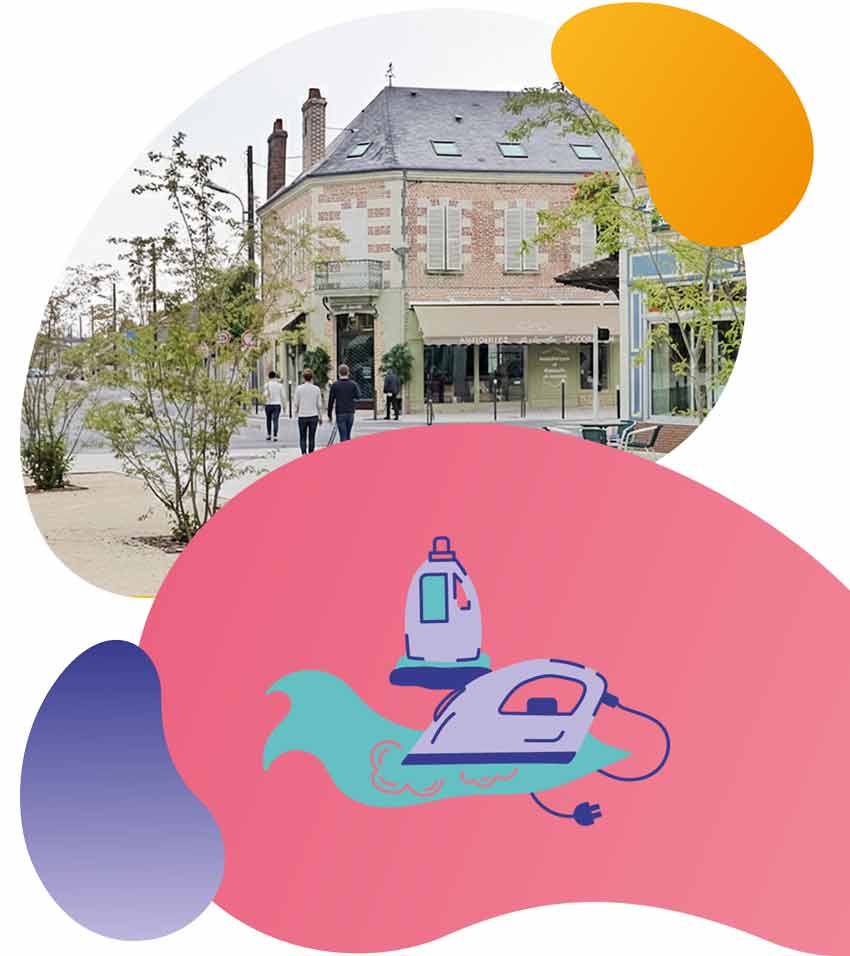 Lessive et repassage à Lamotte-Beuvron